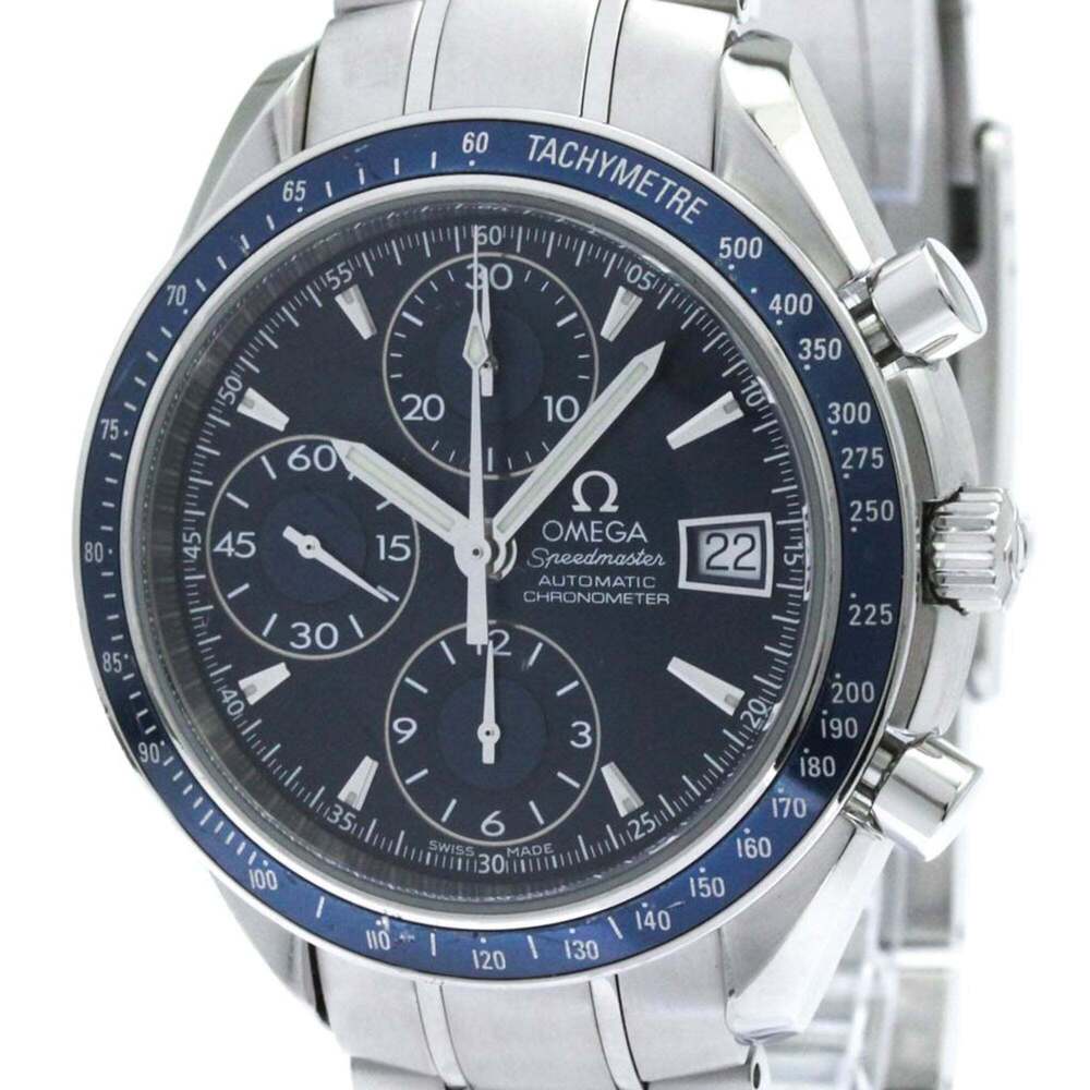 OMEGA Speedmaster Date Steel Automatic Mens Watch 3212.80 Polished